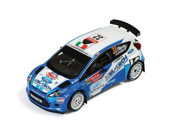 Ixo model RAM502 FORD FIESTA S2000 N.32 14th M.CARLO 2012 BREEN-ROBERTS 1:43 Modellino