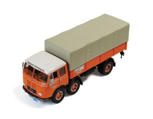 Ixo model TRU008 MERCEDES LP333 BENTRUP 1958-61 ORANGE 1:43 Camion