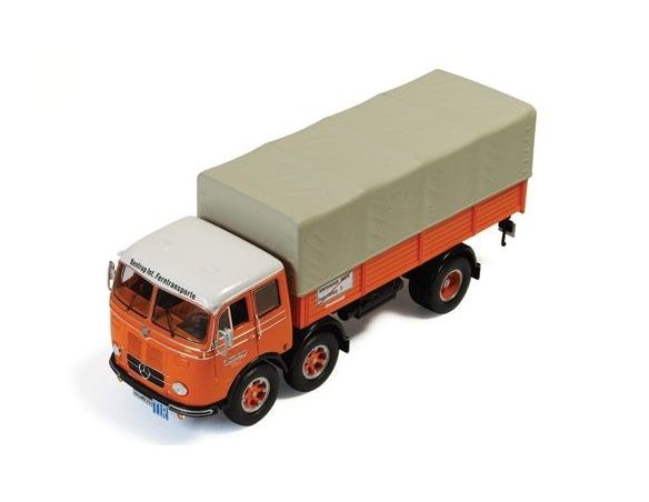 Ixo model TRU008 MERCEDES LP333 BENTRUP 1958-61 ORANGE 1:43 Camion