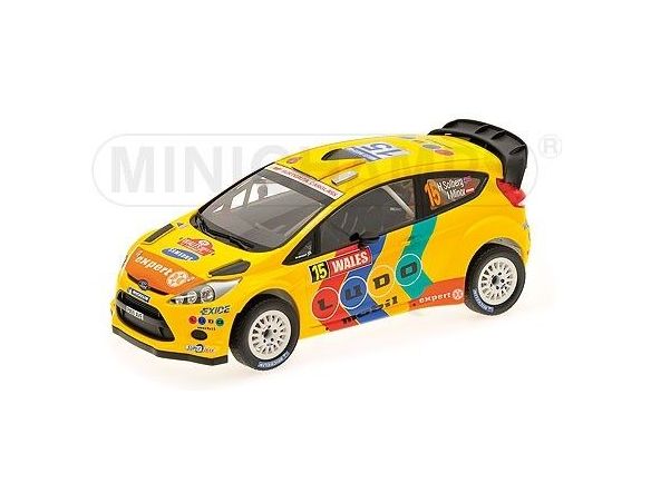 Minichamps PM151110815 FORD FIESTA RS WRC N.15 3rd WALES RALLY 2011 SOLBERG-MINOR 1:18 Modellino