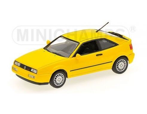 MINICHAMPS 400055602 VOLKSWAGEN CORRADO G60 1990 YELLOW Modellino