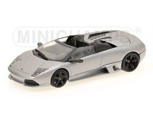 Minichamps PM400103931 LAMBORGHINI MURCIELAGO LP640 ROADSTER 2006 GREY METALLIC 1:43 Modellino