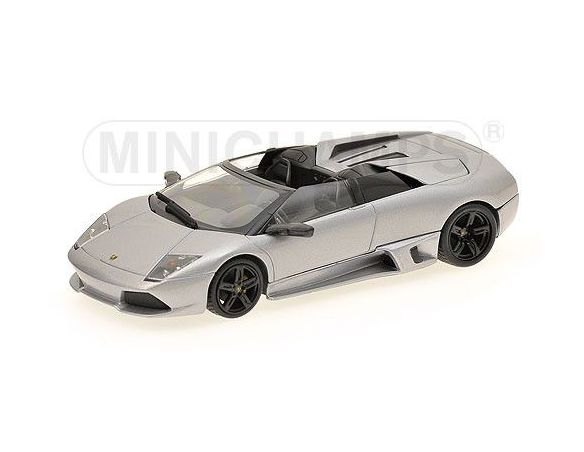 Minichamps PM400103931 LAMBORGHINI MURCIELAGO LP640 ROADSTER 2006 GREY METALLIC 1:43 Modellino