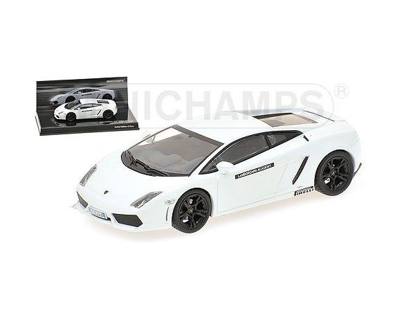 Minichamps PM436103801 LAMBORGHINI GALLARDO LP560-4 2008 WHITE 1:43 Modellino