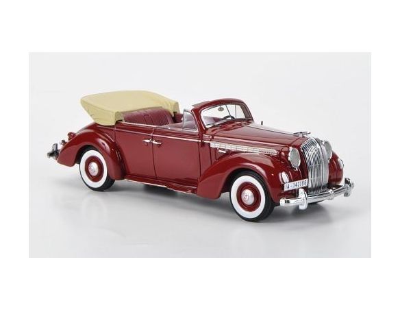 Neo Scale Models NEO43196 OPEL ADMIRAL CONVERTIBLE 1938 DARK RED 1:43 Modellino