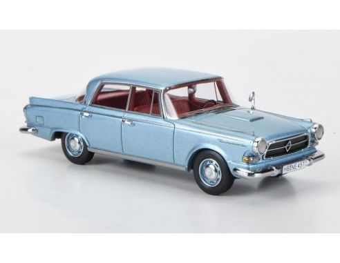 Neo Scale Models NEO43457 BORGWARD P100 1960 LIGHT BLUE 1:43 Modellino