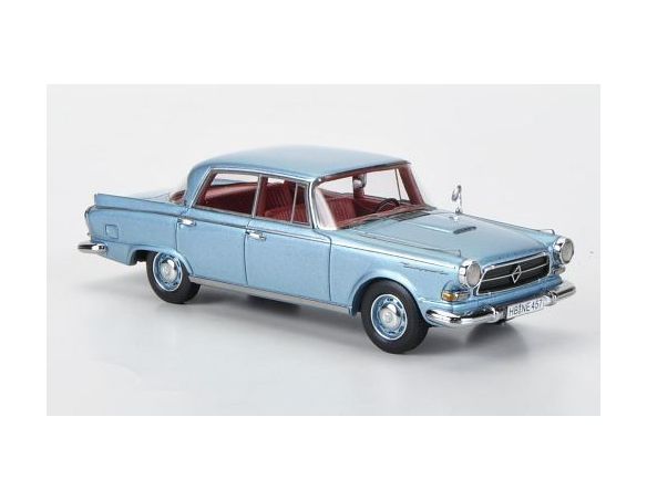 Neo Scale Models NEO43457 BORGWARD P100 1960 LIGHT BLUE 1:43 Modellino