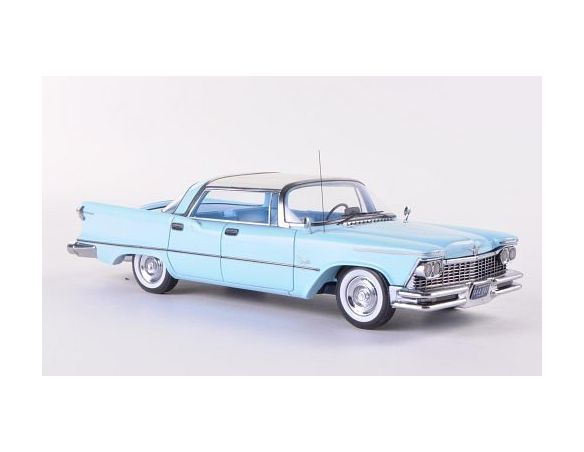 Neo Scale Models NEO44082 IMPERIAL CROWN SOUTHAMPTON 1957 LIGHT BLUE W/CREAM ROOF 1:43 Modellino