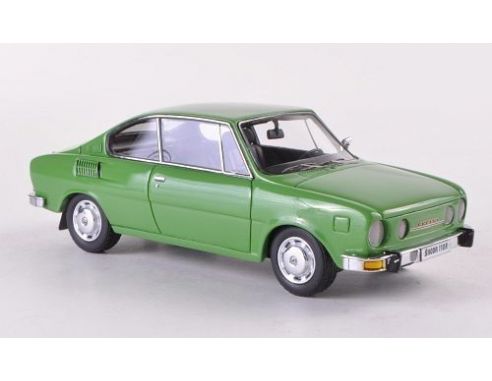 Neo Scale Models NEO44487 SKODA 110 R 1972 GREEN 1:43 Modellino