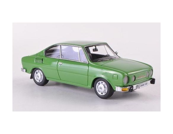 Neo Scale Models NEO44487 SKODA 110 R 1972 GREEN 1:43 Modellino