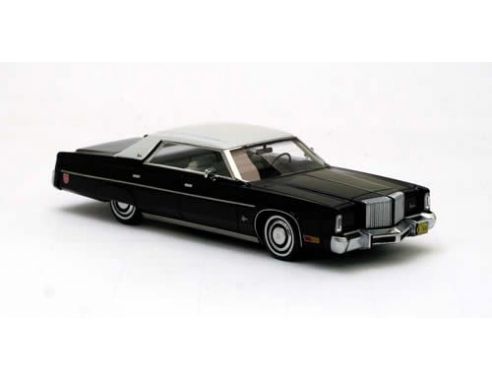 Neo Scale Models NEO44766 CHRYSLER IMPERIAL 4 PORTE HARDTOP 1975 BLACK 1:43 Modellino