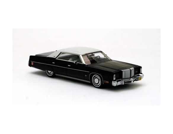 Neo Scale Models NEO44766 CHRYSLER IMPERIAL 4 PORTE HARDTOP 1975 BLACK 1:43 Modellino