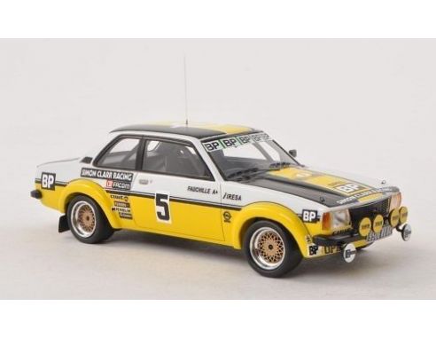Neo Scale Models NEO45242 OPEL ASCONA B GR.2 N.5 RALLY ANTIBES 1980 J.L.CLARR-J.F.FAUCHILLE 1:43 Modellino