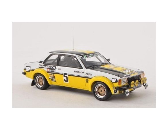 Neo Scale Models NEO45242 OPEL ASCONA B GR.2 N.5 RALLY ANTIBES 1980 J.L.CLARR-J.F.FAUCHILLE 1:43 Modellino