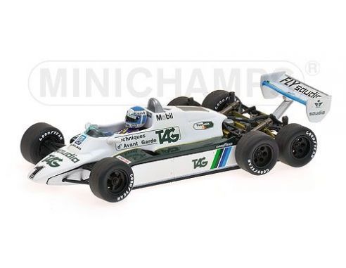 Minichamps PM436820601 WILLIAMS K.ROSBERG 1982 6 WHEELER 1:43 Formula 1