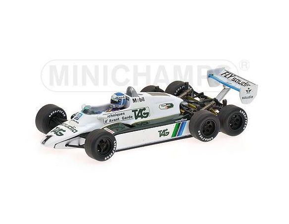 Minichamps PM436820601 WILLIAMS K.ROSBERG 1982 6 WHEELER 1:43 Formula 1