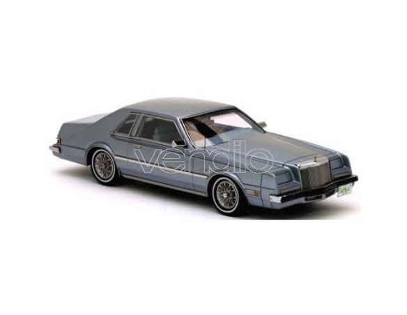 Neo Scale Models NEO45545 IMPERIAL COUPE' 1981 MET.SILVERBLUE 1:43 Modellino