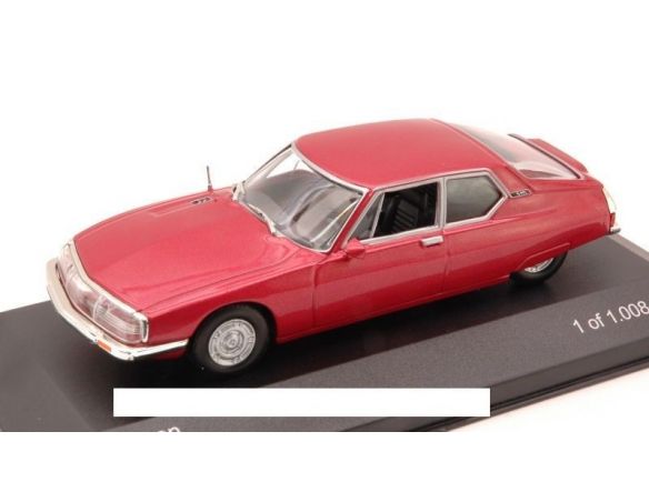 White Box WB026 CITROEN SM 1970 MET.LIGHT RED 1:43 Modellino