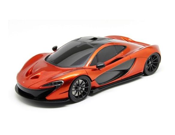 True Scale Miniatures TSM131802 MC LAREN P1 PARIS MOTOR SHOW 2012 METALLIC  ORANGE 1:18 Modellino