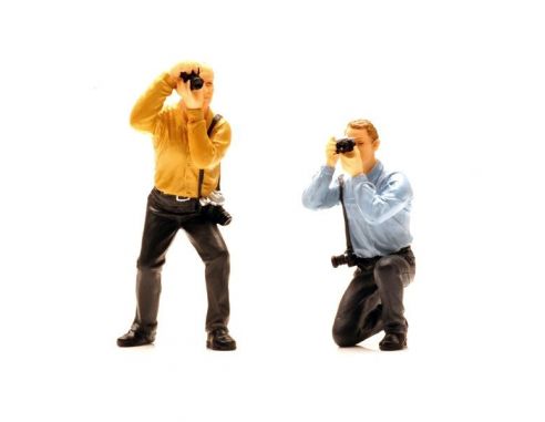 True Scale Miniatures TSM13AC15 PHOTOGRAPHERS Pz.2 1:18 Figurini