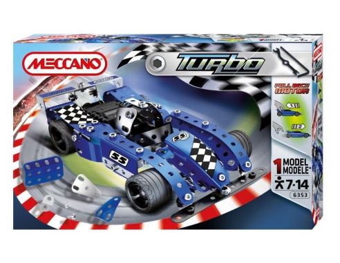 Meccano MEC6353 MECCANO TURBO EVOLUTION BLUE Modellino