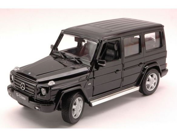 Welly WE3796 MERCEDES G-CLASS V8 2005 BLACK 1:24 Auto Stradali