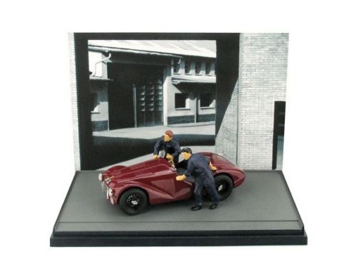 Brumm BMAS50 FERRARI 125 1947 + 2 MECCANICI 1:43 Modellino