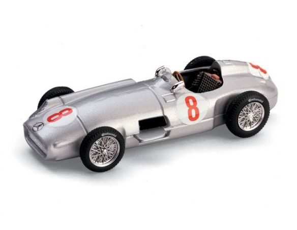 Brumm BM0072 MERCEDES J.M.FANGIO 1955 N.8 WINNER DUTCH GP WORLD CHAMPION 1:43 Modellino