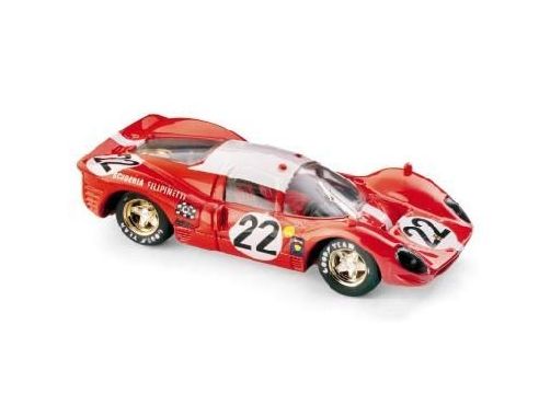 Brumm BM0161 FERRARI 412 P N.22 37th LM 1967 GUICHET-MULLER 1:43 Modellino