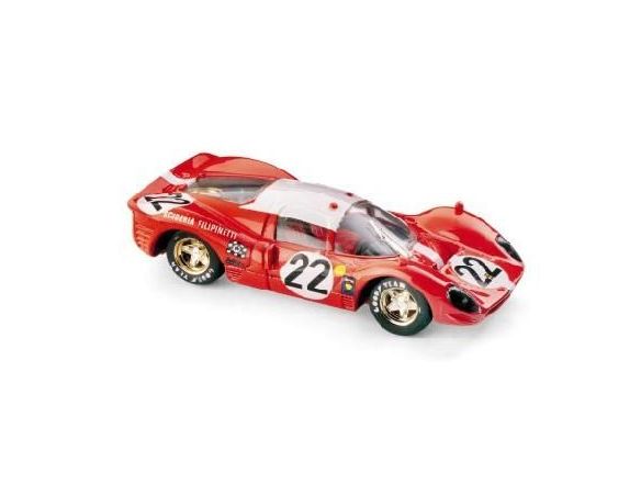 Brumm BM0161 FERRARI 412 P N.22 37th LM 1967 GUICHET-MULLER 1:43 Modellino