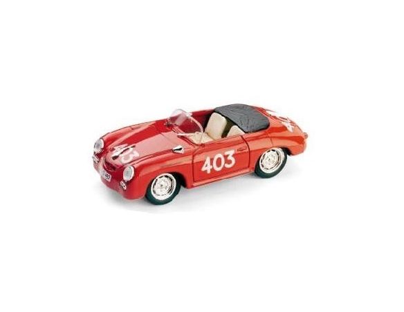 Brumm BM0207 PORSCHE 356 N.403 MILLE MIGLIA 1952 1:43 Modellino