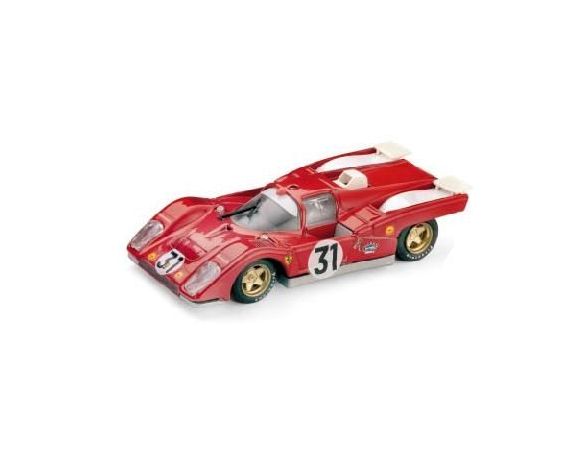 Brumm BM0228 FERRARI 512 M N.31 WINNER 1000 KM AUSTRIA 1970 ICKX-GIUNTI 1:43 Modellino