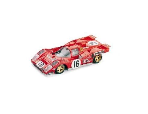 Brumm BM0230 FERRARI 512 M N.16 4th LM 1971 CRAFT-WEIR 1:43 Modellino