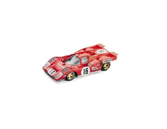 Brumm BM0230 FERRARI 512 M N.16 4th LM 1971 CRAFT-WEIR 1:43 Modellino