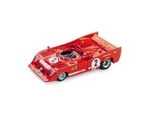 Brumm BM0238 ALFA ROMEO 33 TT12 N.2 WINNER 1000 KM MONZA 1975 MERZARIO-LAFITTE 1:43 Modellino