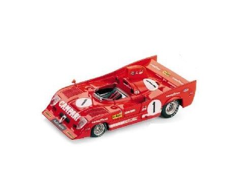 Brumm BM0241 ALFA ROMEO 33 TT12 N.1 2nd 1000 KM SPA 1975 MERZARIO-ICKX 1:43 Modellino