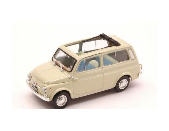 Brumm BM0424-01 FIAT 500 GIARDINIERA 1960 APERTA AVORIO 1:43 Modellino