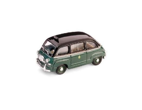 Brumm BM0251 FIAT 600 MULTIPLA TAXI MILANO 1955 1:43 Modellino