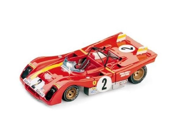 Brumm BM0260 FERRARI 312 PB N.2 WINNER 6H DAYTONA 1972 ICKS-ANDRETTI 1:43 Modellino