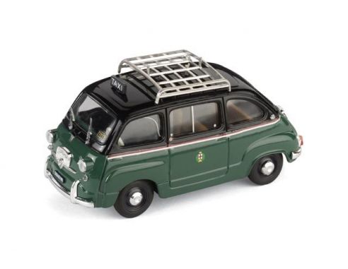 Brumm BM0334 FIAT 600 MULTIPLA TAXI MILANO 1960 1:43 Modellino
