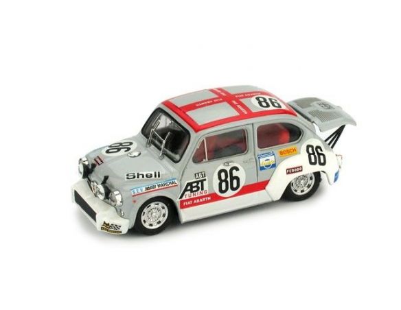 Brumm BM0446 FIAT ABARTH 1000 N.86 24h SPA 1970 ABT-GRANO 1:43 Modellino