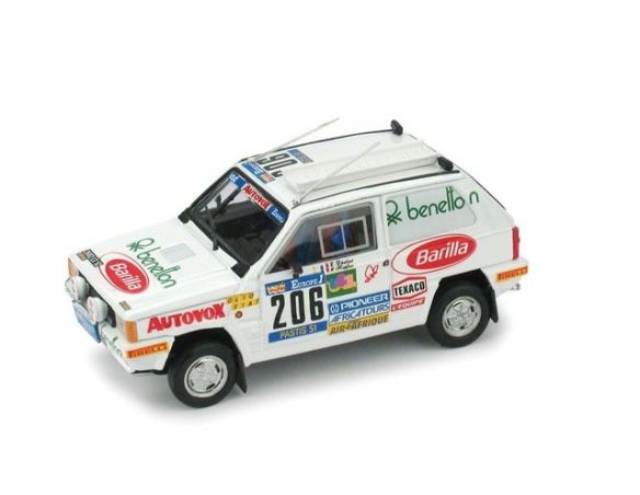 Brumm BM0458 FIAT PANDA N.206 RETIRED PARIS DAKAR 1984 HOEPFNER-DHELIAT 1:43 Modellino