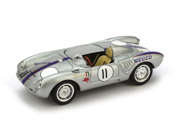 Brumm BM0516 PORSCHE 550A RS SPYDER N.11 RIVERSIDE 1957 R.RODRIGUEZ 1:43 Modellino