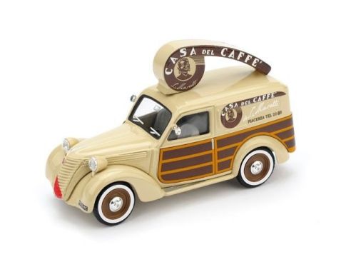 Brumm BM0521 FIAT 1100 FURGONE CAFFE' MUSETTI 1950 1:43 Modellino