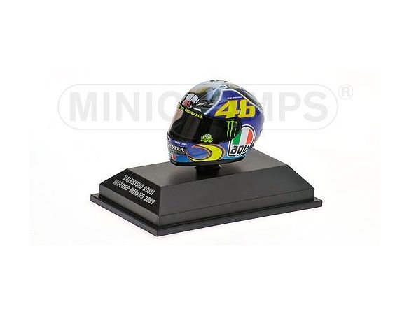 Minichamps PM398090056 CASCO V.ROSSI 2009 MISANO GP ASINO 1:8 Modellino