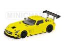 Minichamps PM410113201 MERCEDES SLS AMG GT3 STREET 2011 YELLOW 1:43 Modellino