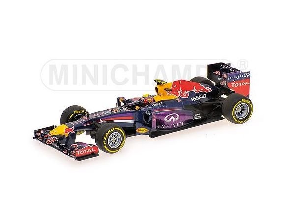 Minichamps PM410130002 RED BULL M.WEBBER 2013 1:43 Modellino