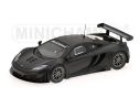 Minichamps 437121398 McLAREN MP4-12C GT3 STREET 2012 MATT BLACK AUTO STRADALI SCALA 1/43