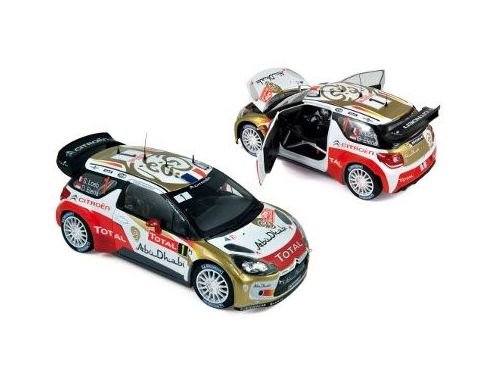 Norev NV181554 CITROEN DS3 WRC N.1 WINNER MONTE CARLO RALLY 2013 LOEB-ELENA 1:18 Auto Rally