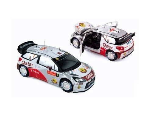 Norev NV181558 CITROEN DS3 WRC N.7 4th PORTUGAL 2012 ATTIAH-BERNACCHINI 1:18 Modellino